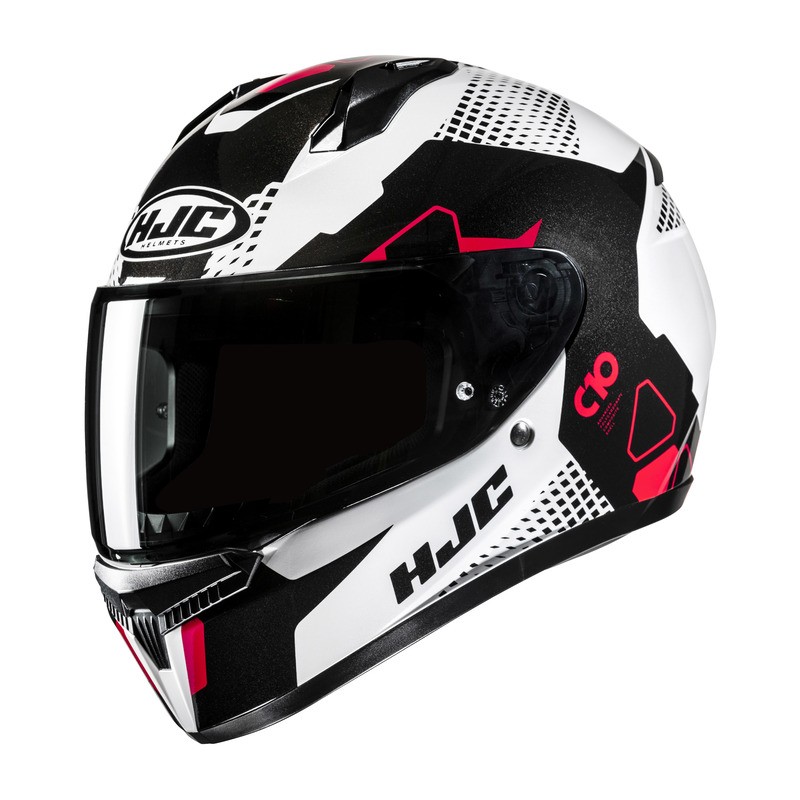 KASK HJC C10 ASPA WHITE/BLACK 