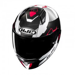 KASK HJC C10 ASPA WHITE/BLACK 