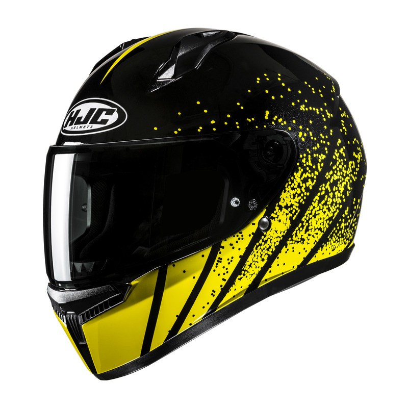 KASK HJC C10 HAVEN BLACK/YELLOW 