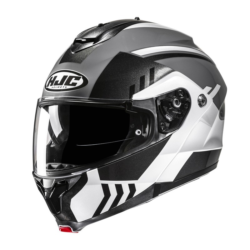 KASK HJC C91N KAON BLACK/WHITE 