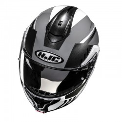 KASK HJC C91N KAON BLACK/WHITE 