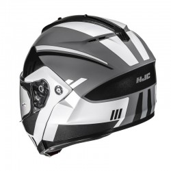 KASK HJC C91N KAON BLACK/WHITE 