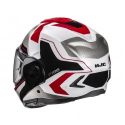 KASK HJC F100 BIOS RED/BLACK 