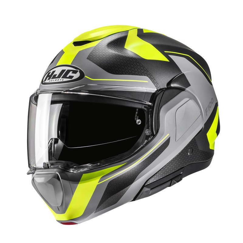 KASK HJC F100 BIOS GREY/YELLOW KASK HJC F100 BIOS GREY/YELLOW