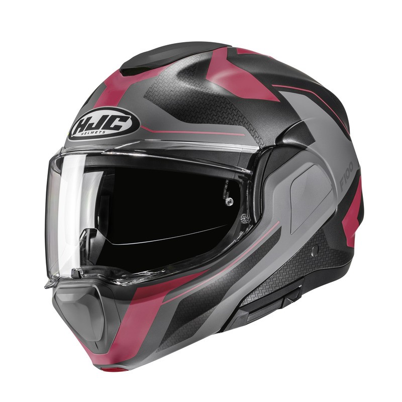 KASK HJC F100 BIOS PINK/GREY KASK HJC F100 BIOS PINK/GREY