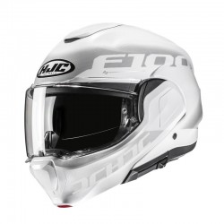 KASK HJC F100 HETAL WHITE 