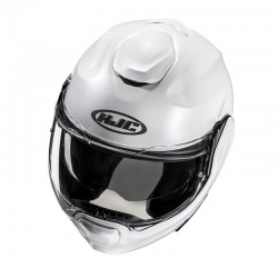 KASK HJC F100 SOLID PEARL WHITE 
