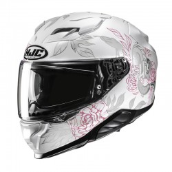 KASK HJC F71 ELIZ WHITE/PINK 