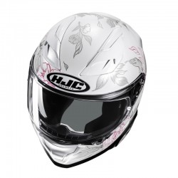 KASK HJC F71 ELIZ WHITE/PINK 