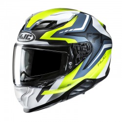 KASK HJC F71 FES YELLOW/BLUE 
