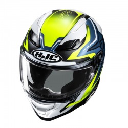 KASK HJC F71 FES YELLOW/BLUE 