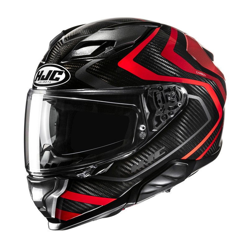 KASK HJC F71 CARBON NEVIO BLACK/RED 