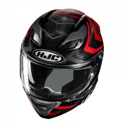 KASK HJC F71 CARBON NEVIO BLACK/RED 