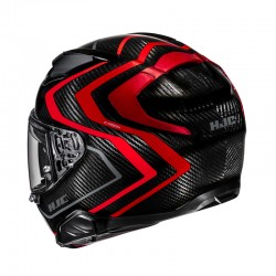KASK HJC F71 CARBON NEVIO BLACK/RED 