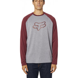 KOSZULKA FOX Z DŁUGIM RĘKAWEM TOURNAMENT TECH HEATHER GRAPHITE  ENDURO CROSS