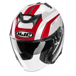 KASK HJC I31 RENO WHITE/RED 
