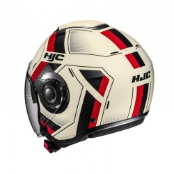 KASK HJC I40N VELU BEIGE/RED 