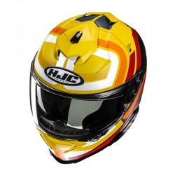 KASK HJC I71 VIZ YELLOW/RED 