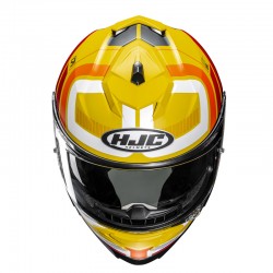 KASK HJC I71 VIZ YELLOW/RED 