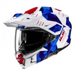 KASK HJC I80 ROKI WHITE/BLUE 