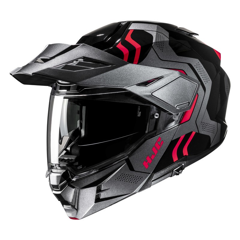 KASK HJC I80 VELLY BLACK/RED 