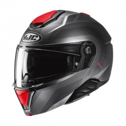 KASK HJC I91 ARVEN GREY/RED 