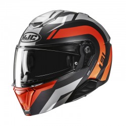 KASK HJC I91 ARVEN RED/GREY 