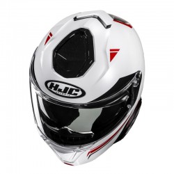KASK HJC I91 TRICUS WHITE/RED 