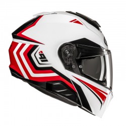 KASK HJC I91 TRICUS WHITE/RED 