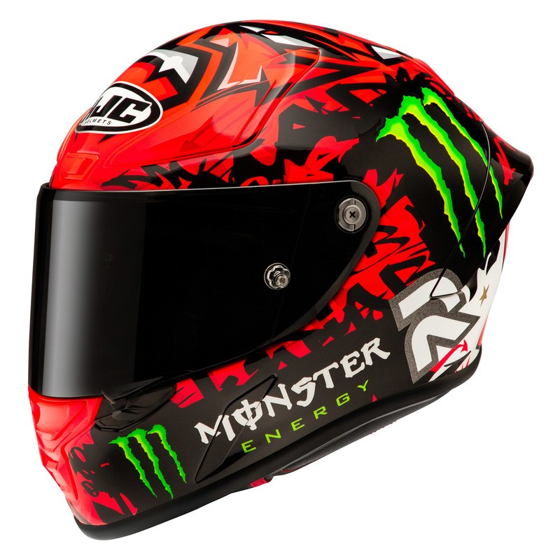 KASK HJC RPHA1 QUARTARARO REPLICA II RED/BLACK 