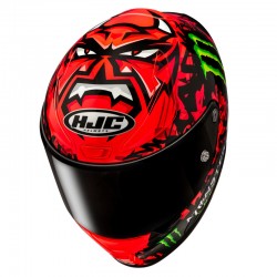 KASK HJC RPHA1 QUARTARARO REPLICA II RED/BLACK 