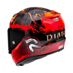 KASK HJC RPHA12 DIABLO BLIZZARD RED 