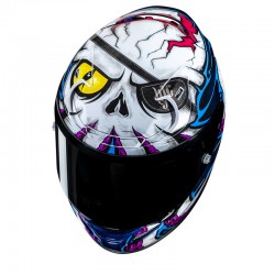 KASK HJC RPHA12 KRAKEN WHITE/BLUE 