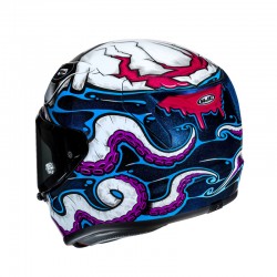 KASK HJC RPHA12 KRAKEN WHITE/BLUE 