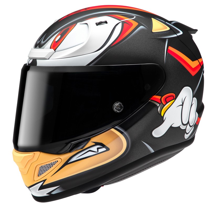 KASK HJC RPHA12 SHADOW THE HEDGEHOG 