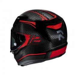 KASK HJC RPHA12 CARBON KERES BLACK/RED 