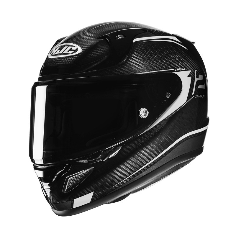 KASK HJC RPHA12 CARBON KERES BLACK/WHITE 
