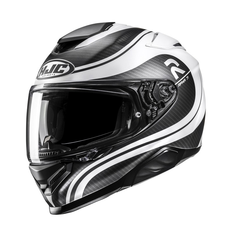 KASK HJC RPHA71 CLETA WHITE/BLACK 