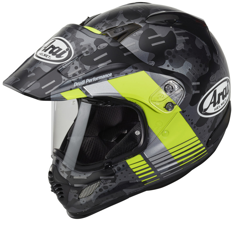 KASK ARAI TOUR-X4 COVER FLUOR YELLOW 