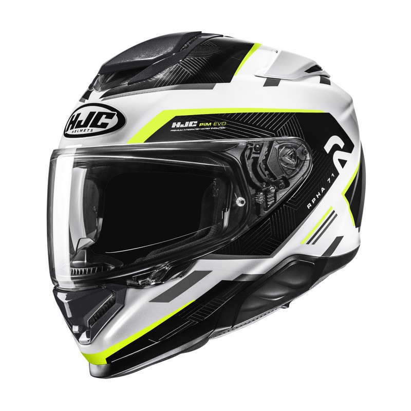 KASK HJC RPHA71 ELLON BLACK/WHITE 