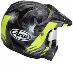 KASK ARAI TOUR-X4 COVER FLUOR YELLOW 