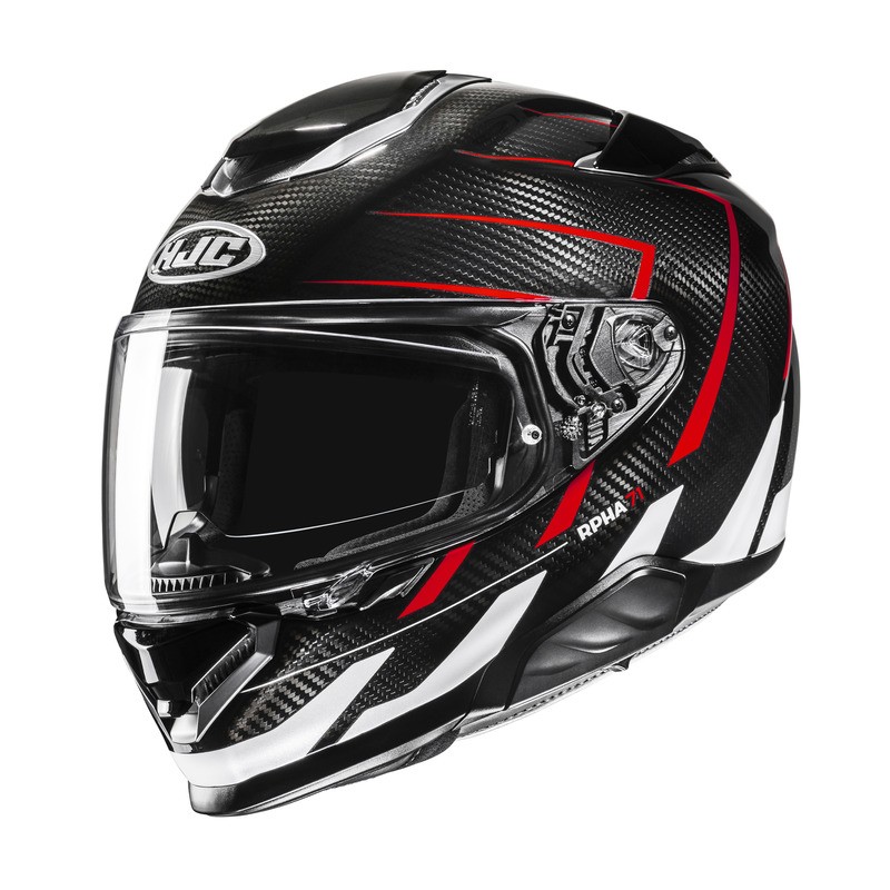 KASK HJC RPHA71 CARBON CANO BLACK/RED X