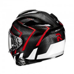 KASK HJC RPHA71 CARBON CANO BLACK/RED X