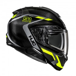KASK HJC RPHA91 CARBON LAGOS BLACK/YELLOW 