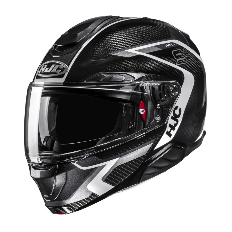 KASK HJC RPHA91 CARBON LAGOS BLACK/WHITE 