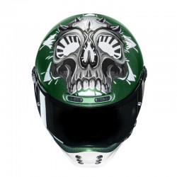KASK HJC V10 CRANIA GREEN/WHITE 