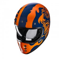 KASK HJC V60 FLAME BLACK/RED 