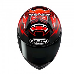KASK HJC C10 DIABLO MASK BLACK/RED 