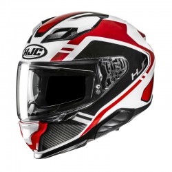 KASK HJC F71 TOZZ WHITE/RED 