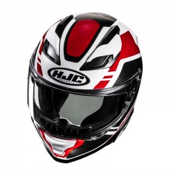 KASK HJC F71 TOZZ WHITE/RED 